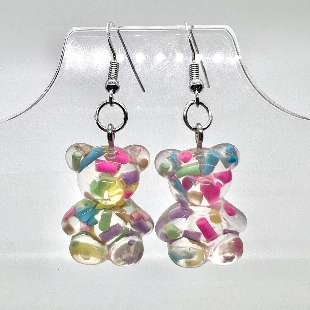 Gummy Bear Earrings - Barbie Earrings - Little Girl Earrings - DDLG Earrings